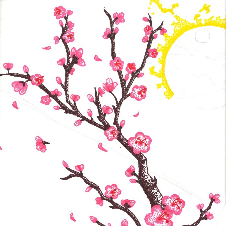 Cartoon Cherry Blossom Tree | Free Download Clip Art | Free Clip ...