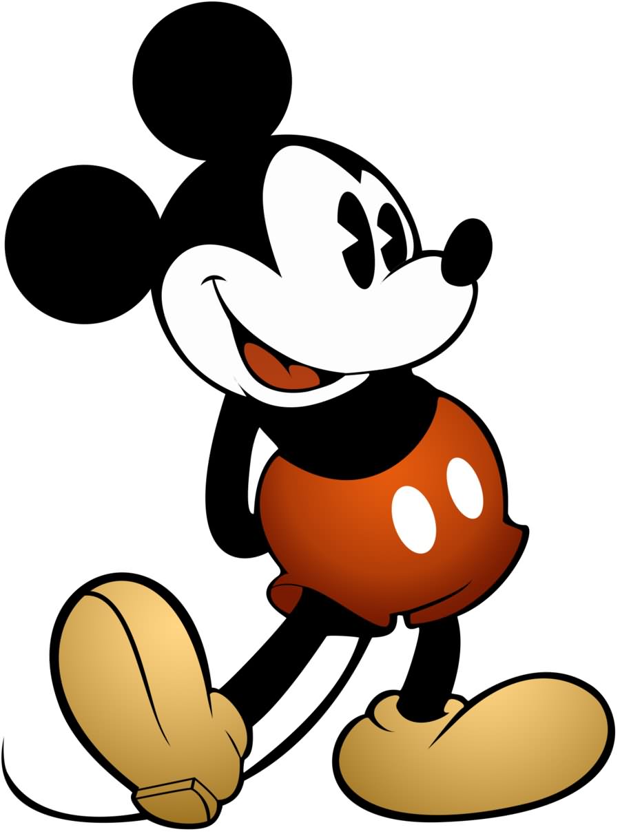 Curvy Outline Mickey Mouse Tattoo - ClipArt Best - ClipArt Best
