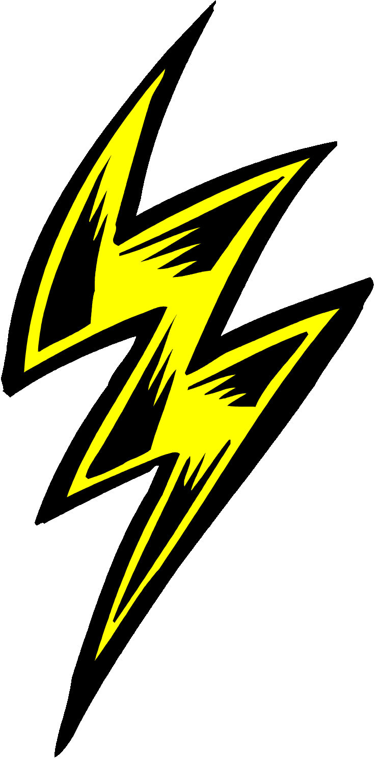 Cartoon Lightning Bolt Clipart