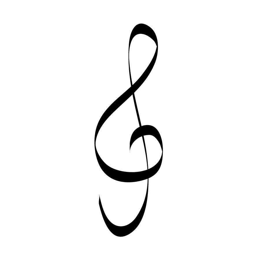 Treble Clef Music Note Free Vector | free vectors | UI Download