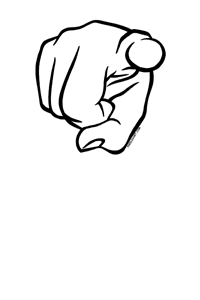 Clip Art Finger Pointing At You Clipart