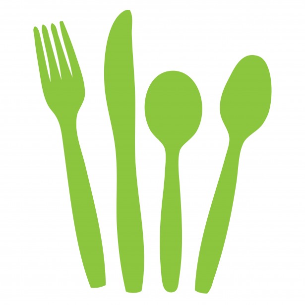 Cutlery Set Green Clipart Free Stock Photo - Public Domain Pictures