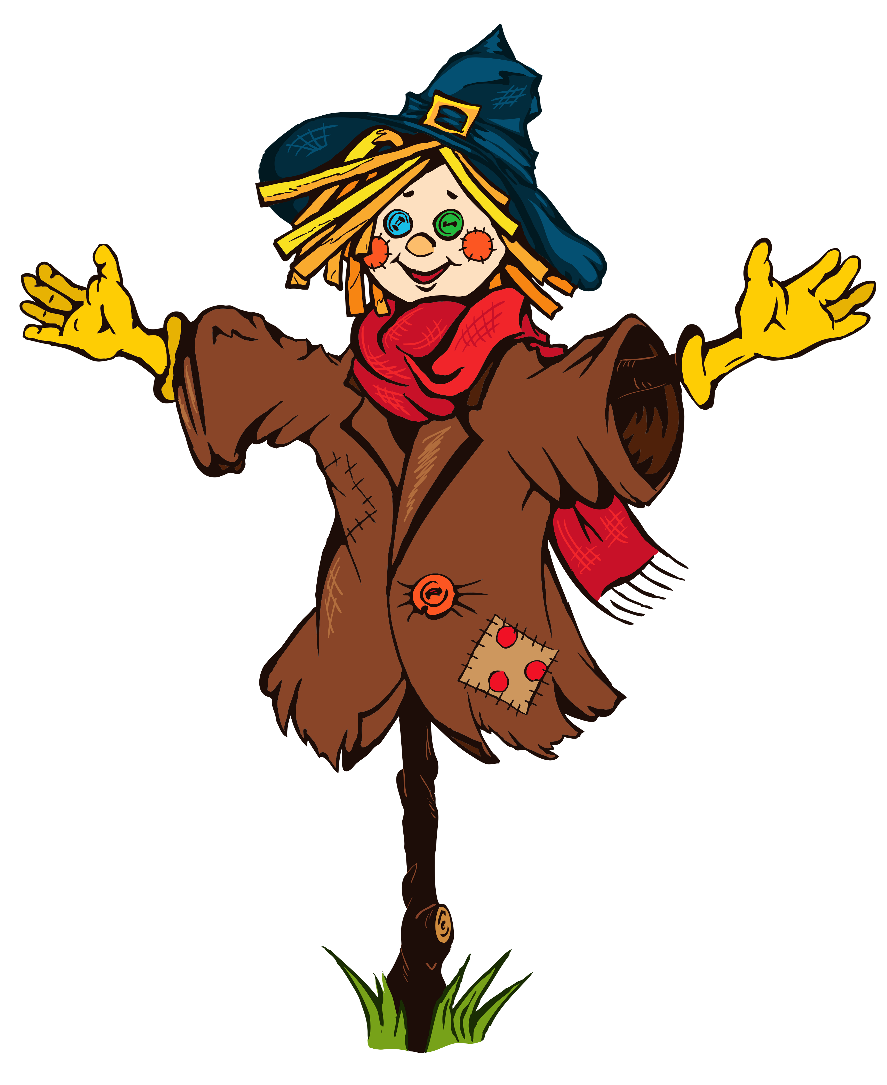 Scarecrow clip art images free clipart images clipartcow 3 - Clipartix