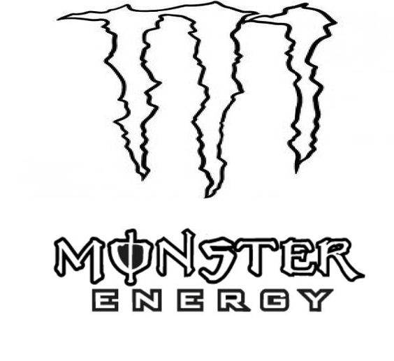 Monster Energy Coloring Pages - ClipArt Best