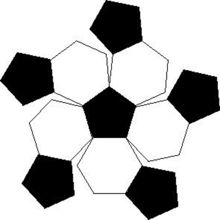 5 Best Images of Printable Soccer Ball Pattern - Soccer Ball ...