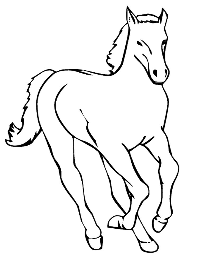 horse print clip art - photo #9