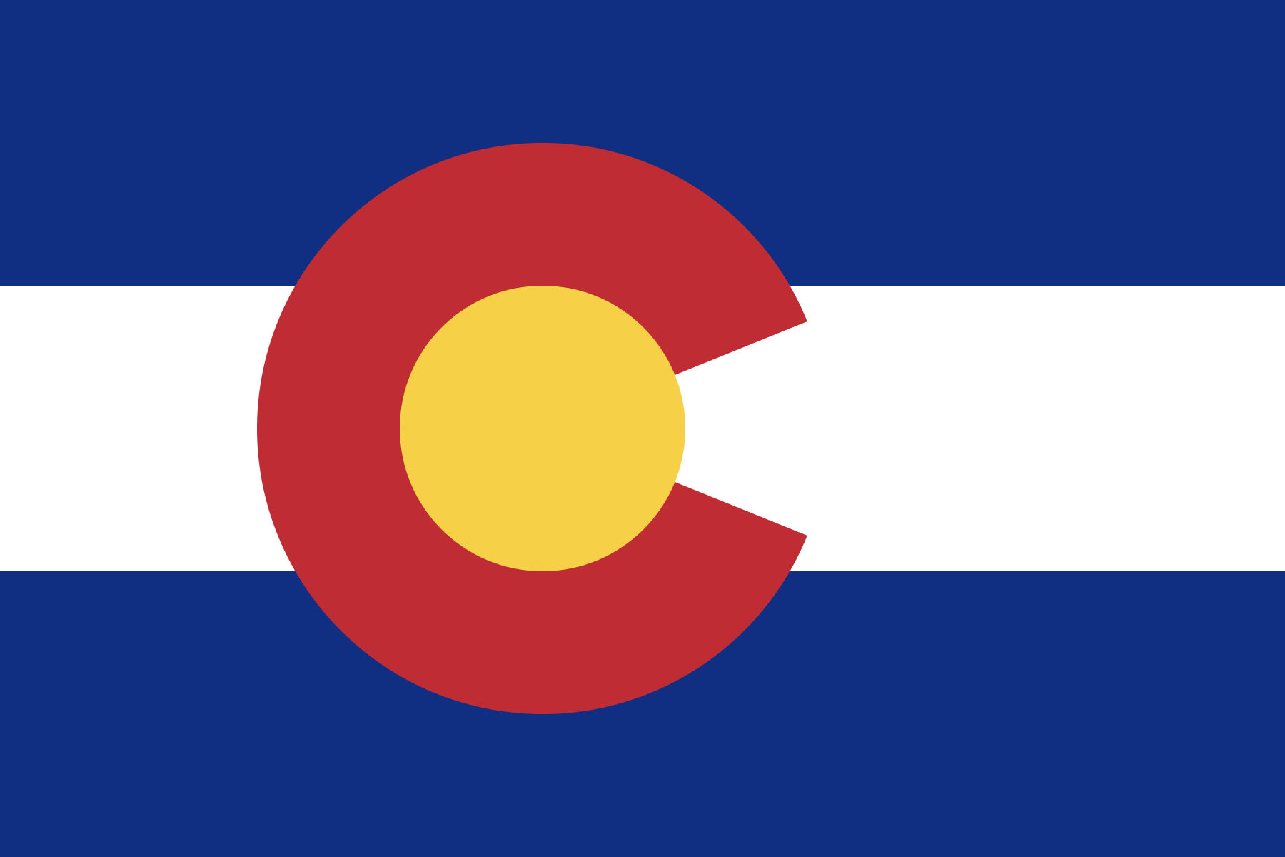 File:Flag of Colorado.svg