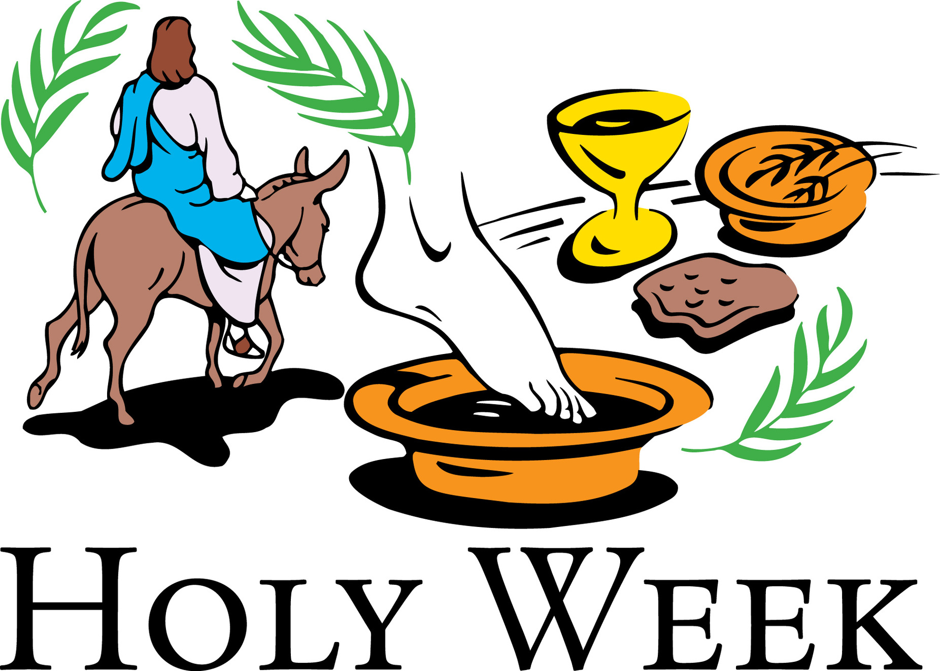 Holy Week   A Reflection By Bishop Tobin MCCP OMAN Clipart - Free ...