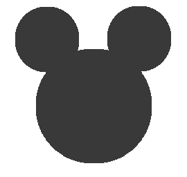 Minnie Mouse Head Cut Out - ClipArt Best
