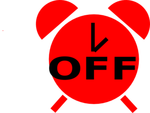 Time off clipart