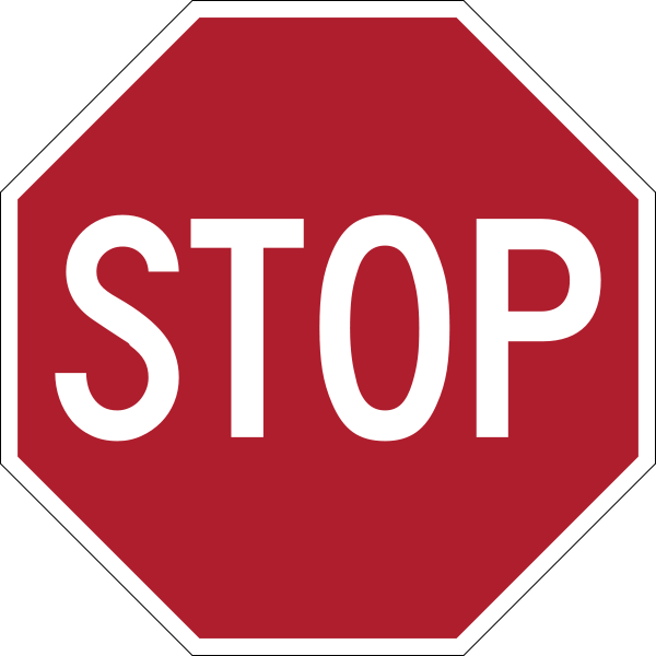 Australian Stop Sign - ClipArt Best