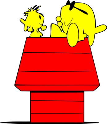 Snoopy Dog House Clipart