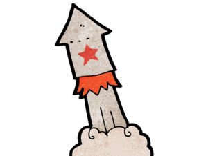 Red Missle Clipart