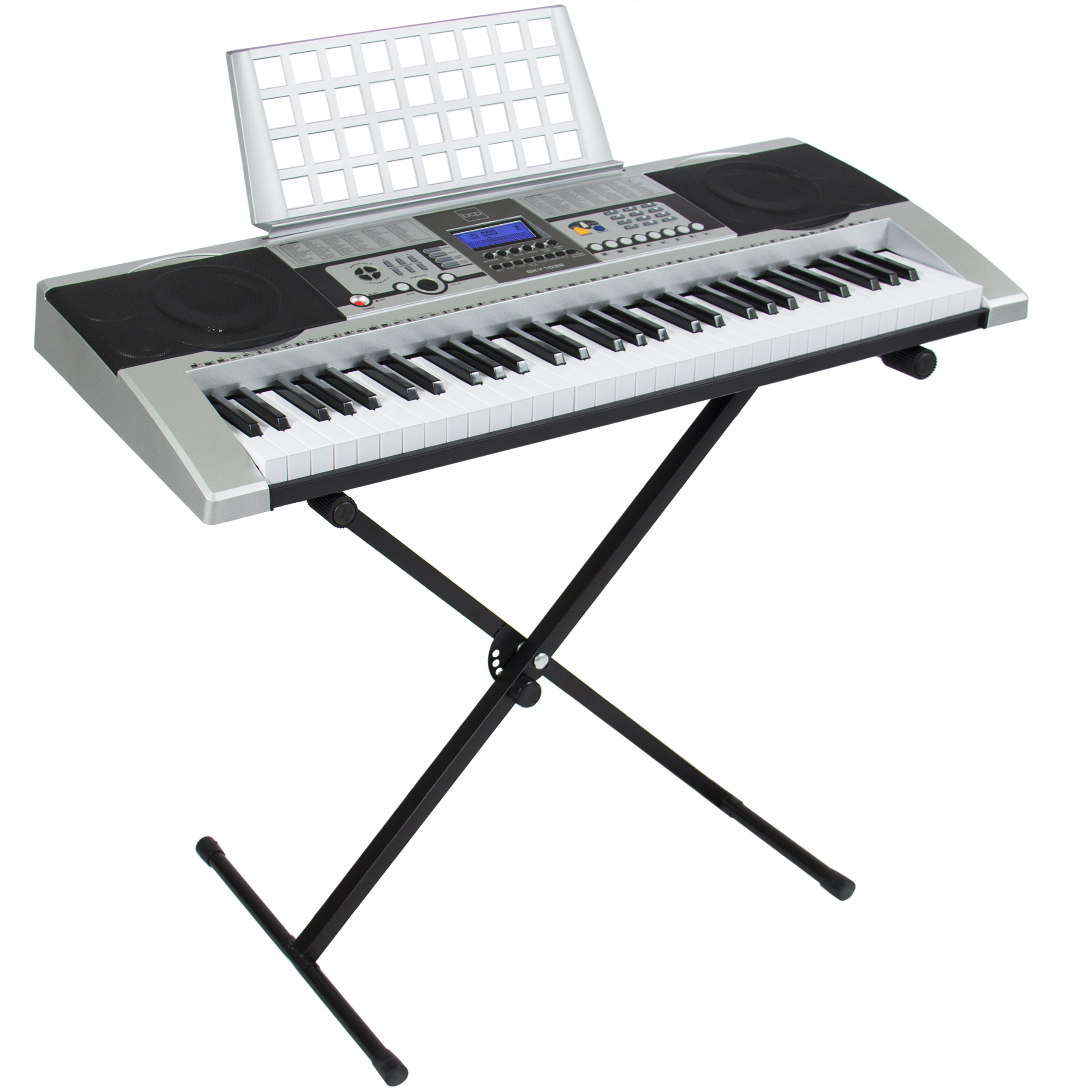 Electronic Piano Keyboard 61 Key Music Key Board Piano With X ...