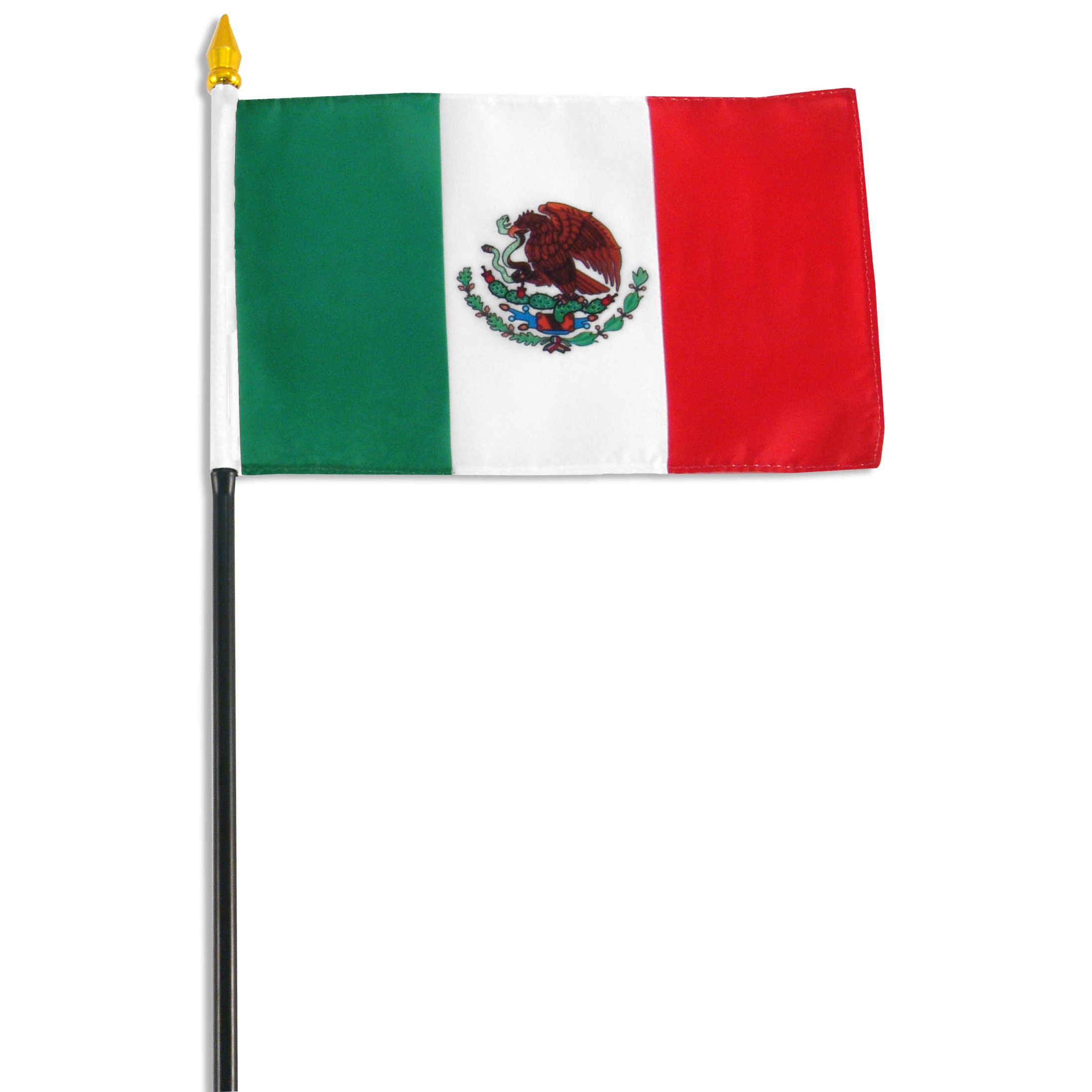 Mexican flag waving clipart