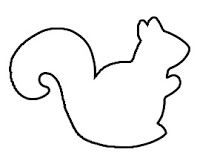 squirrel outline Gallery