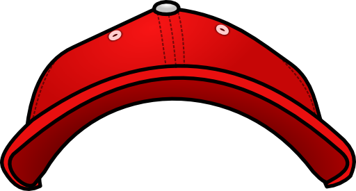 Clipart baseball hat