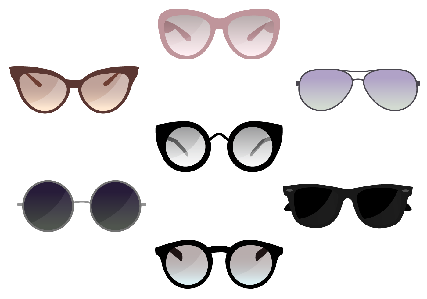 Sunglasses Free Vector Art - (6311 Free Downloads)