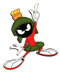 Marvin The Martian Face - ClipArt Best