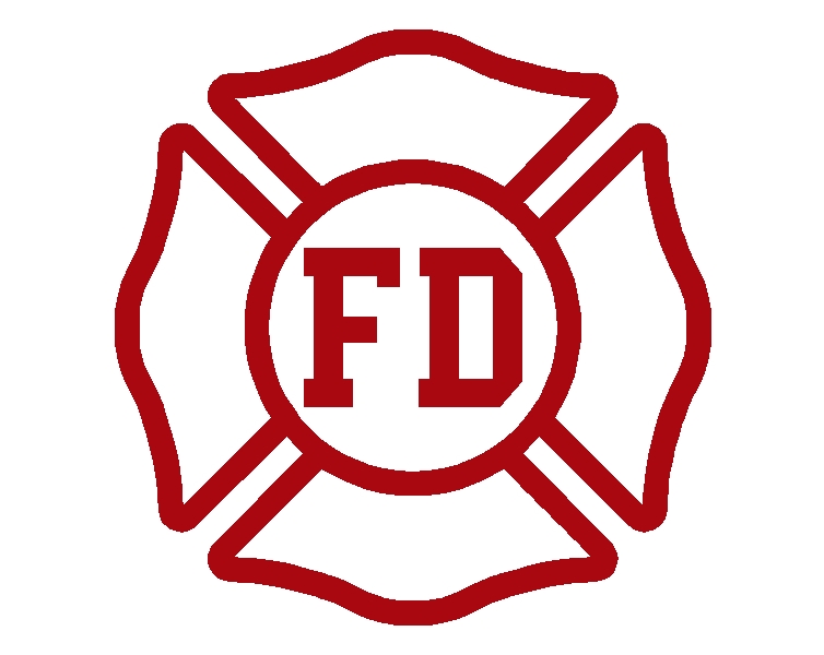 Firefighter emblem clip art