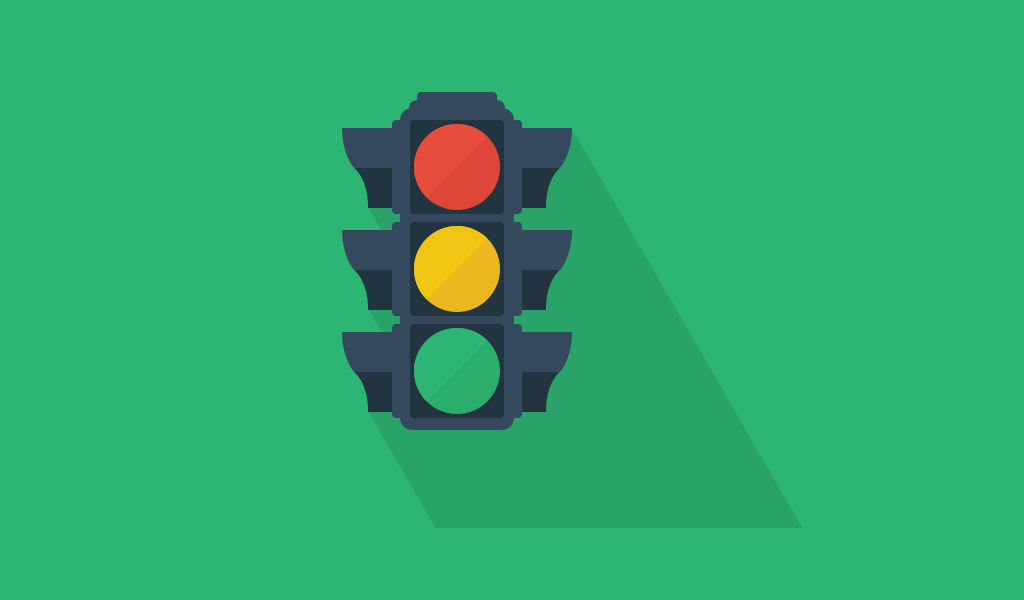 traffic light with pure css