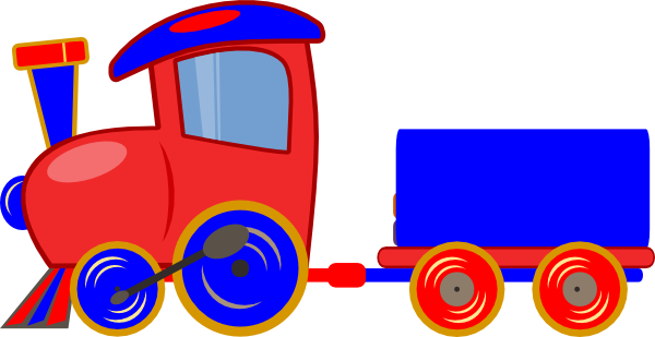 Cartoon Train Engine Clipart