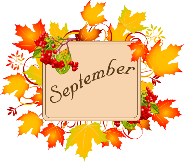 September Birthday Clipart