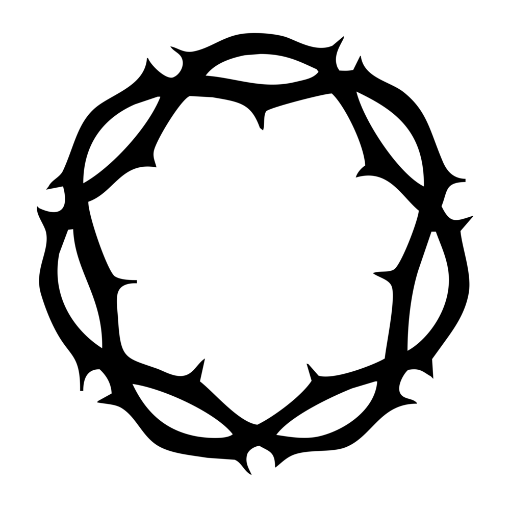 Crown Of Thorns Clipart - Tumundografico