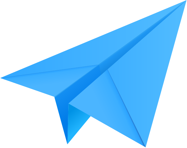Paper Airplane Vector - Free Clipart Images
