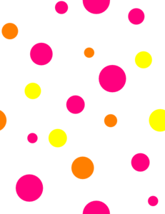 Polka Dot Circle Clipart
