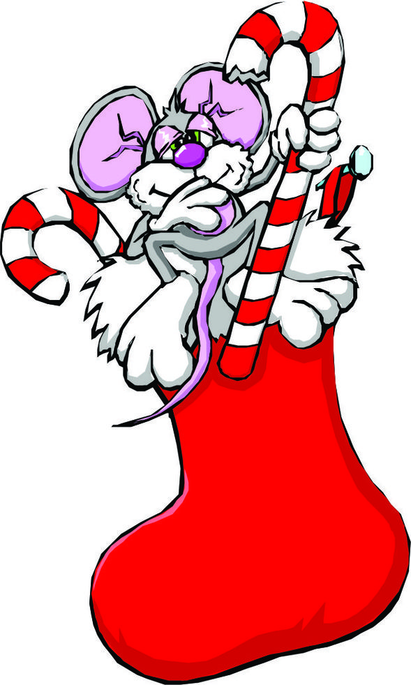 Cartoon Christmas Stockings Clipart - Free to use Clip Art Resource