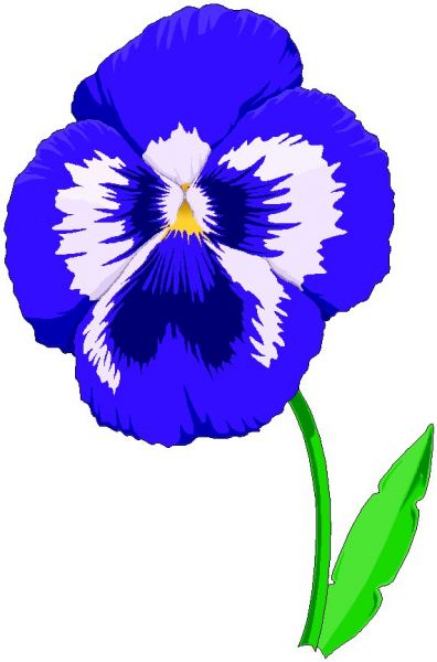 Pansy Clip Art Related Keywords & Suggestions - Pansy Clip Art ...