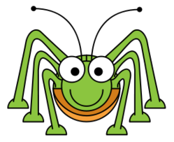 Cricket insect clipart free