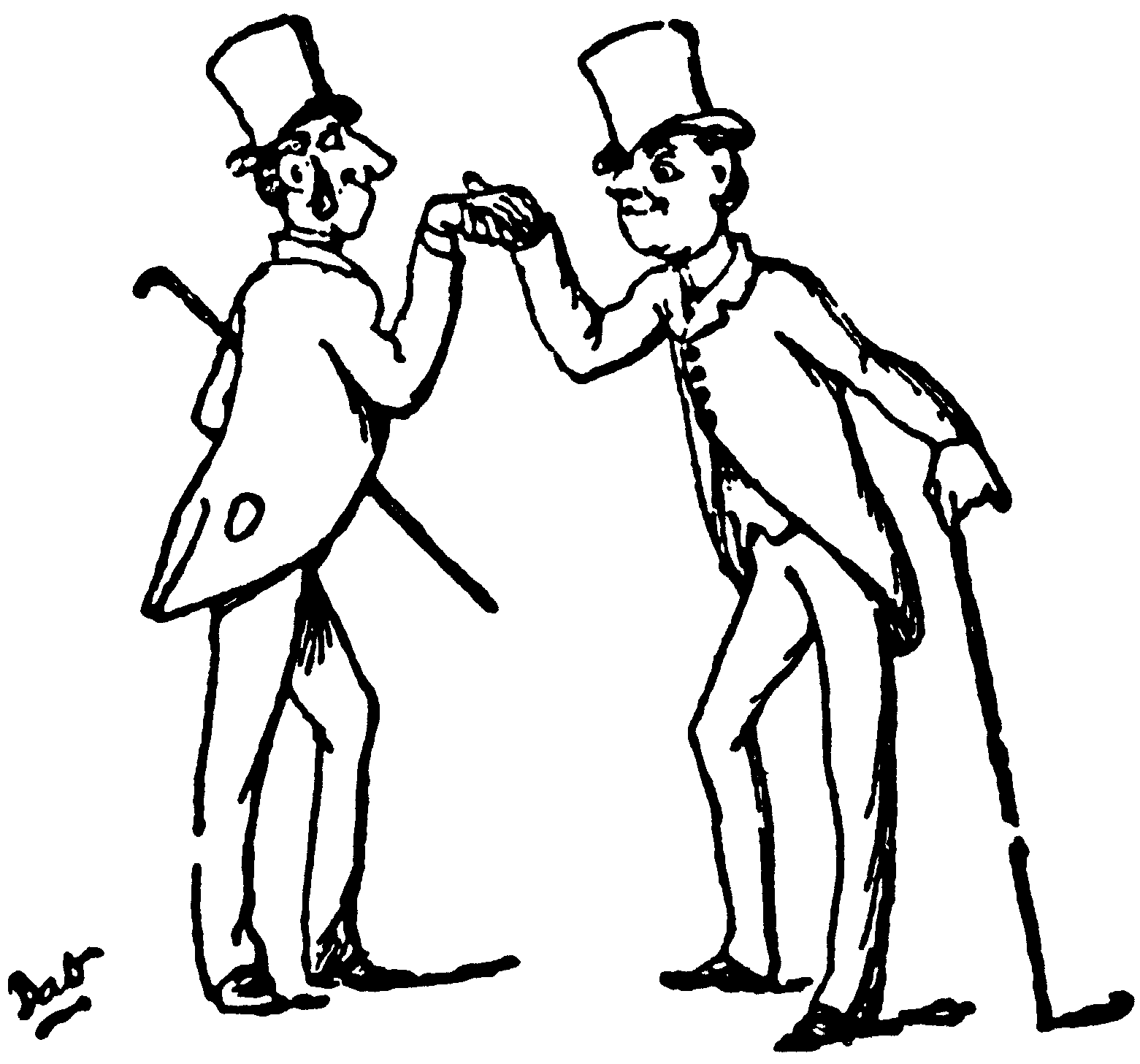 Two People Shaking Hands Drawing | Free Download Clip Art | Free ...