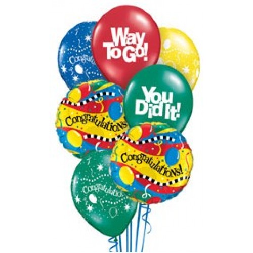clip art balloons congratulations - photo #14