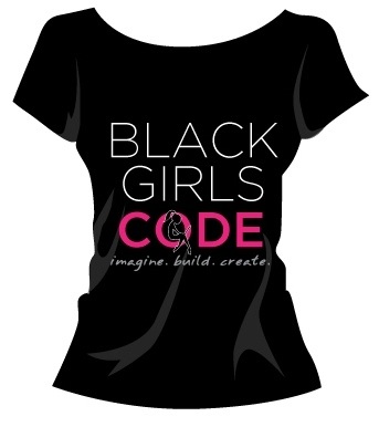 Black Girls CODE — Black Girls Code Tshirt: Design 2