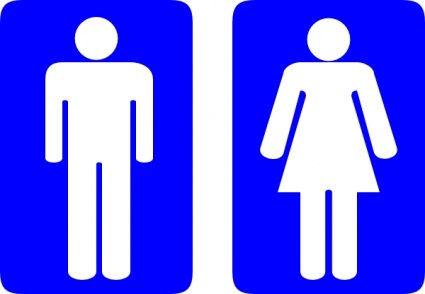 Sign Icon Symbol Boy Man Woman Girl Cartoon Signs Free Toilet Men ...