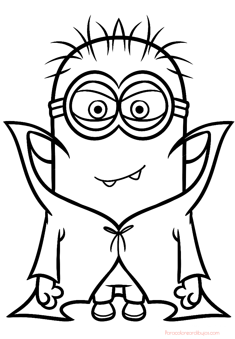 56 Dibujos de Minions para descargar gratis, imprimir y pintar ...