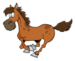 Running Horse Clipart - Free Clipart Images