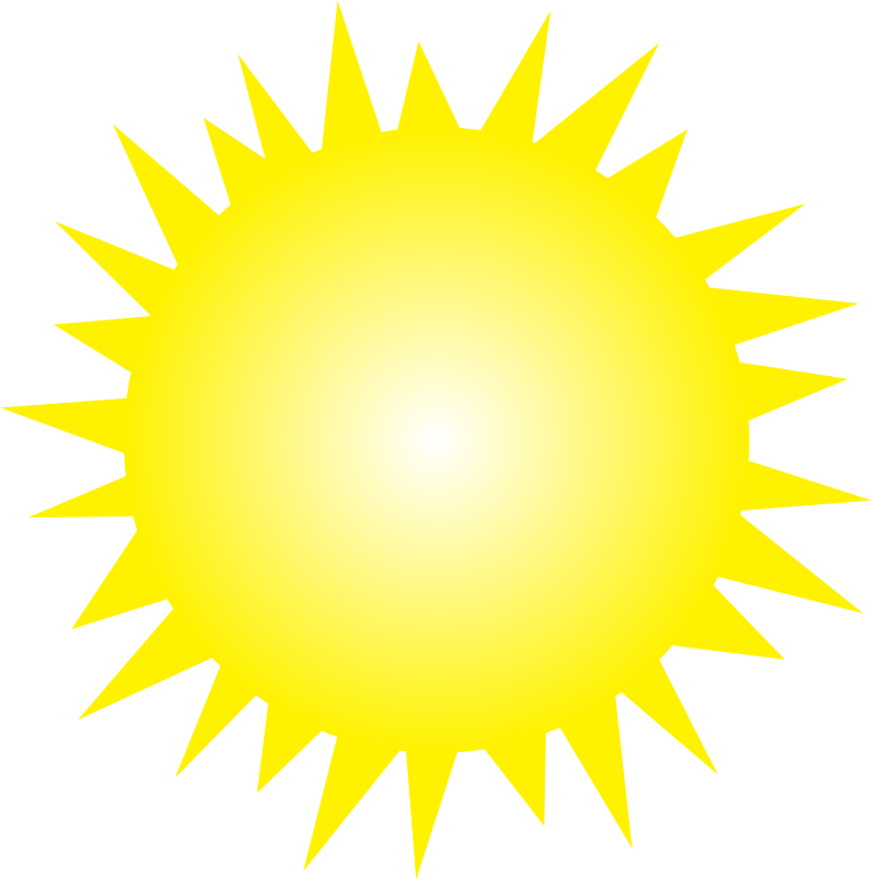 Sunshine sun clipart image clip art a bright sun on a clipartcow ...