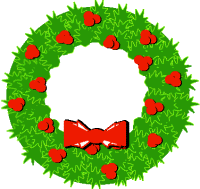 Christmas Wreath Clipart - ClipArt Best