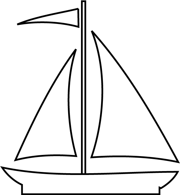 sailboat black and white coloring pages - photo #6