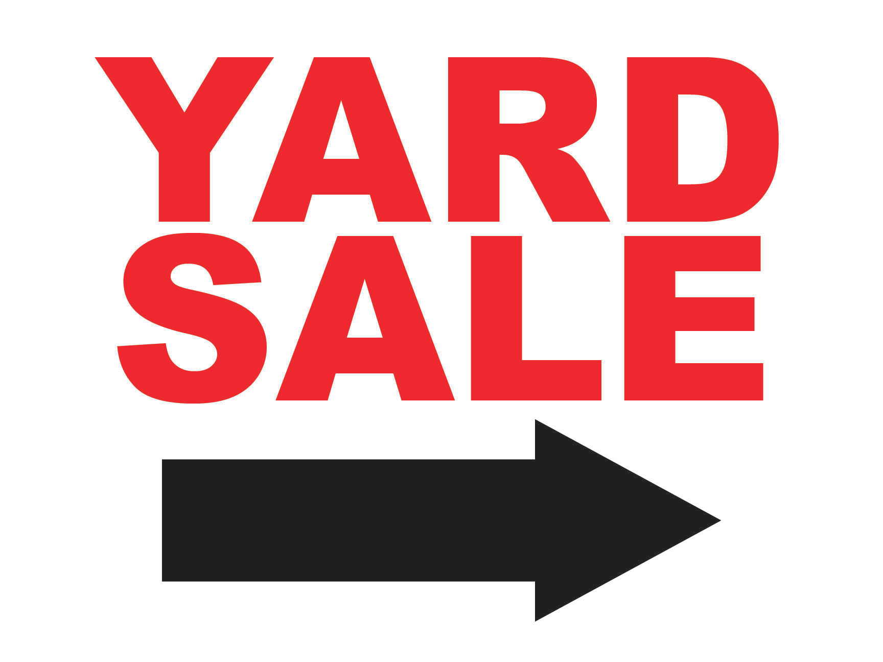 clip art yard sale sign - photo #11