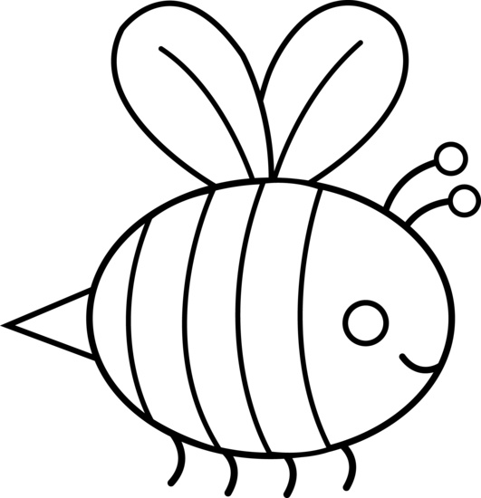 Bumble bee clipart wings