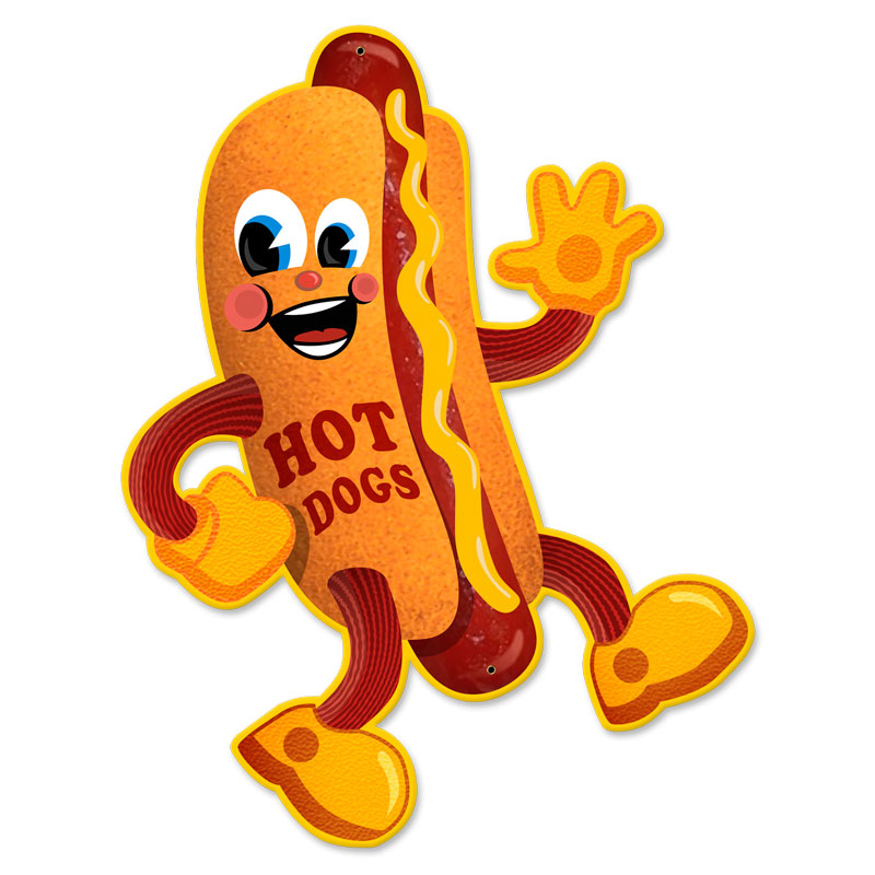 Cartoon Hot Dog Clipart