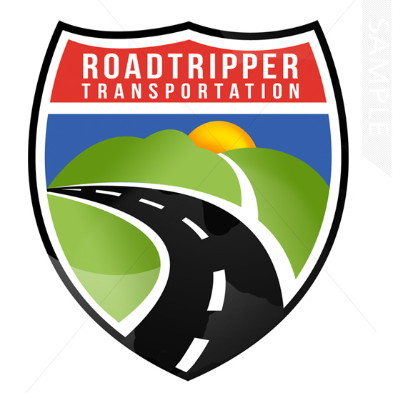 Road Sign Logo Design