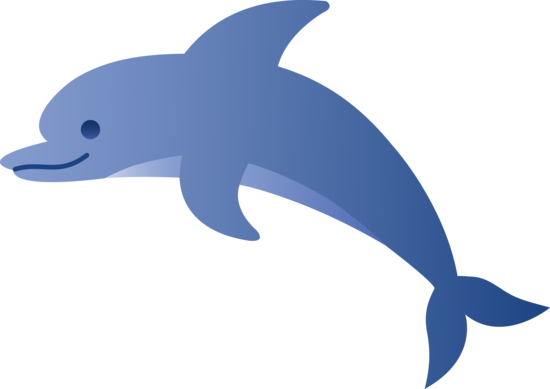 Free dolphin clip art