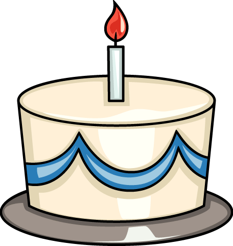 1st Birthday Cake Clipart