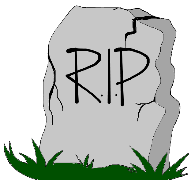 Rip headstone clipart