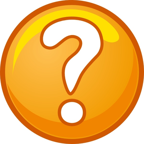 Pictures of question marks clipart